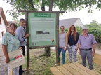 Plakettenvergabe Stolz auf unser Dorf - Neudorf